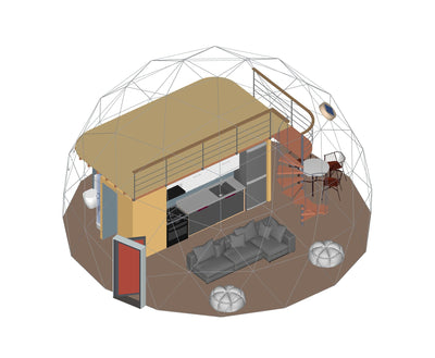 Geodesic Glamping Dome